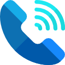 Icono de teléfono para llamar
